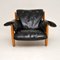 Fauteuil Sheriff en Cuir par Sergio Rodrigues pour ISA, 1960s 2