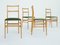 Superleggera in Sage Green Velvet Dining Chairs by Gio Ponti for Cassina, 1950s, Set of 8, Image 2