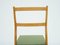Superleggera in Sage Green Velvet Dining Chairs by Gio Ponti for Cassina, 1950s, Set of 8, Image 10