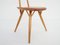 Model Pirkka Dining Table & Chairs Set by Ilmari Tapiovaara for Laukaan Puu, 1950s, Set of 5 16