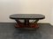 Mesa de comedor Art Déco oval de caoba, Imagen 1