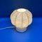 Mid-Century Modern Italian Table Lamps with Cocoon Lampshade, 1970s, Set of 2, Image 10