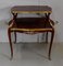 Antique Tea Trolley with Marquetry 1