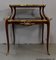 Antique Tea Trolley with Marquetry 20