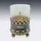 Antique Silver Gilt and Enamel Tea Glass Holder by Andrei Bragin, Image 4