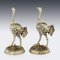 German Solid Silver Gilt Ostrich Figures, Set of 2 27