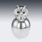 Italian Silver Plated Owl Wine Cooler from Bonwit Teller & Co, 1960s, Image 11