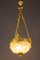 French Neoclassical Style Bronze and Crystal Glass Chandelier, 1920s 14