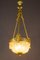 French Neoclassical Style Bronze and Crystal Glass Chandelier, 1920s 20
