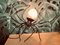 Mid-Century Italian Modern Metal and Glass Spider Wall Lamp, 1950s 7