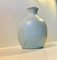 Blaue Moderne Skandinavische Steingut Vase von Soren Vaelds 5