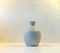 Scandinavian Modern Blue Stoneware Vase by Soren Vaelds 1