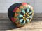 Mosaic Leather Pouf, 1970s 8