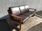 Dänisches Vintage Teak & Leder Sofa von Johannes Andersen für CFC Silkeborg, 1960er 1