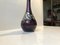 Purple Liquor Decanter with Jugendstil Pewter from Holmegaard, 1923 4