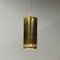 Danish Brutalist Pendant Lamp by Svend Aage for Holm Sorensen & Co, 1970s 2