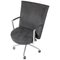 Office Chair Model J70 in Dark Grey Fabric by Johannes Foersom 1