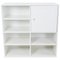 White Montana Module with Cabinet and 6 Shelves by Peter J. Lassen 1