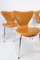 Sedie modello 3107 di Arne Jacobsen, set di 4, Immagine 13