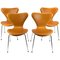 Chaises Modèle 3107 par Arne Jacobsen, Set de 4 1