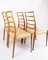 Model 82 Dining Chairs by N.O. Møller, 1960s, Set of 8 4