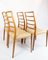 Model 82 Dining Chairs by N.O. Møller, 1960s, Set of 8, Image 4