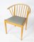 Danish Dining Chairs in Beech, 1960s, Set of 4 4