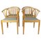 Danish Dining Chairs in Beech, 1960s, Set of 4 1