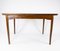 Danish Dining Table in Walnut with Extension, 1960s 4