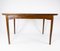 Danish Dining Table in Walnut with Extension, 1960s, Image 4