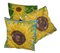 Hand-Painted Sunflower Throw Cushion by Joan Collier 2