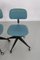 Blue Mid-Century Office Chairs by Velca Legnano, Set of 4, Image 19