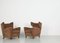 Velvet Lounge Chairs Attributed to Melchiorre Bega, Italy, 1950s, Set of 3, Image 8
