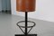 Barstools with Brown Leatherette Cover, Italy, 1960s, Set of 2 10