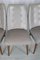 Chairs with Light Grey Leatherette Cover, Italy, 1950s, Set of 8 18