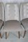 Chairs with Light Grey Leatherette Cover, Italy, 1950s, Set of 8, Image 18