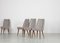Chairs with Light Grey Leatherette Cover, Italy, 1950s, Set of 8 13