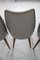 Chairs with Light Grey Leatherette Cover, Italy, 1950s, Set of 8 19