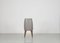 Hellgraue Kunstleder Stühle, Italien, 1950er, 8er Set 7