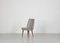 Hellgraue Kunstleder Stühle, Italien, 1950er, 8er Set 10