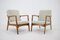 Oak Armchairs, Czechoslovakia, 1970s, Set of 2 2