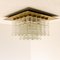 Flush Mount Chandelier by Boris Tabacoff, 1970s 4