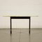 Coffee Table in Stained Wood, Marble & Brass, Italy, 1950s, Image 10