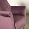 Armchairs in Foam, Spring & Velvet, Italy, 1950s, Set of 2 6