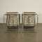 Armchairs in Wood, Chromed, Metal, Spring & Fabric, Italy, 1940s, Set of 2, Image 13