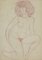 André Meauxsaint-Marc, Naked Woman, Drawing A Lápiz, principios del siglo XX, Imagen 1