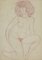 André Meauxsaint-Marc, Naked Woman, Pencil Drawing, Early 20th Century 1