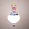 Lampe à Suspension Art and Crafts Vintage en Porcelaine, 1950s 3