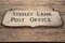 Steeley Lane Post Office Sign 9