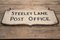 Insegna dell'ufficio postale di Steeley Lane, Immagine 8